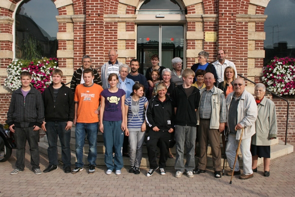 Emfang von Praktikanten