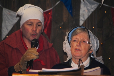 Auftritt auf dem Weihnachts-Wäldchen Warendorf 2013